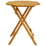 Folding Garden Table 70x75 cm Solid Wood Acacia 4004910
