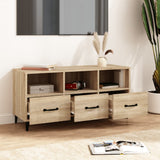 TV Cabinet Sonoma Oak 102x35x50 cm Engineered Wood 812612
