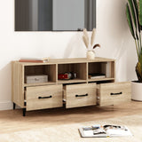 TV Cabinet Sonoma Oak 102x35x50 cm Engineered Wood 812612