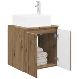 Wall-Mounted Sink Vanity Artisan Oak 49.5 x 41 x 63 cm 890411