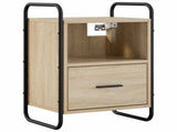 Hanging Bedside Cabinet 2 pcs Sonoma Oak 40 x 30 x 60 cm 8013569
