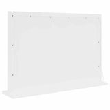 Vanity Mirror White 80 x 15 x 18 cm Glass and Engineered wood 868293