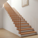 Stair Treads 4 pcs 80 x 25 x 2 cm Natural Solid Beech Wood 3446185