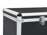 Storage Cases 2 pcs Black Aluminium 91851