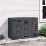 Air Conditioner Cover Anthracite 110 x 50 x 80 cm Steel 865906