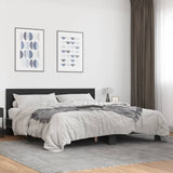 Bed Frame without Mattress Black 200x200 cm 3280172