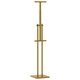 Trade Show Displays 2 pcs Gold 26.5 x 26.5 x 150 cm Steel 3407639