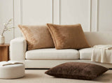 Cushion Cover 6 pcs HOUTEN Light Brown 65 x 65 cm 921216