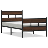 Bed Frame without Mattress with Headboard and Footboard 107x203 cm 4017165