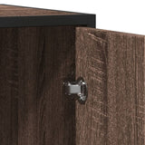 Sideboard Brown Oak 92x35x76 cm Engineered Wood 3300829