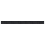 Rug Rectangular Black70x1000 cm Bamboo 376894