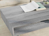 Coffee Table Grey Sonoma 100 x 46 x 35 cm Engineered Wood 8000241
