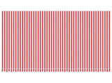 Replacement Fabric for Awning Red and White Stripe 5x3.5 m 367721