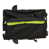 Bike Trailer Black and Green 30 kg Iron 94081