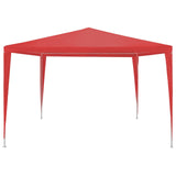 Party Tent Red 300 x 300 x 255 cm PE and Steel 42032988