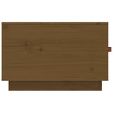 Coffee Table Honey Brown 60x53x35 cm Solid Wood Pine 820969