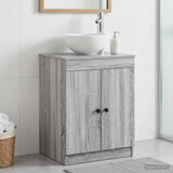 Bathroom Cabinet Grey Sonoma 54 x 41 x 70 cm Engineered Wood 890127