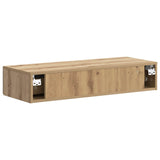 Wall-Mounted Side Table Artisan Oak 87.5 x 34.5 x 17 cm 898674