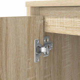 Desk Sonoma Oak 120x42x76 cm Engineered Wood 861816
