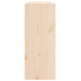 Wine Cabinet 62x25x62 cm Solid Wood Pine 821759