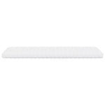 ZNTS Foam Mattresses 2 pcs White 90x190 cm 7-Zone Hardness 20 ILD 356362