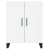 Highboard White 69.5x34x180 cm Engineered Wood 3198361
