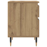Bedside Cabinet Artisan Oak 40x35x50 cm Engineered Wood 857398