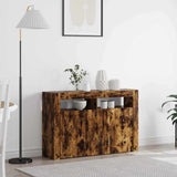Sideboard Smoked Oak 116 x 30 x 75 cm Engineered Wood 3333880