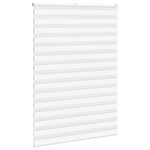 ZNTS Zebra Blind White 155x200 cm Fabric Width 150.9 cm Polyester 4014792
