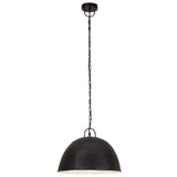 Industrial Vintage Hanging Lamp 25 W Black Round 41 cm E27 320543