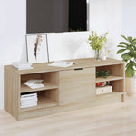 TV Cabinet Sonoma Oak 102x35.5x36.5 cm Engineered Wood 811370