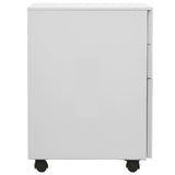 Mobile File Cabinet Light Grey 39x45x60 cm Steel 335979
