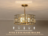 72 Glass Crystallite Chandelier - Gold-Tone T3398P425245