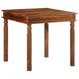 Dining Table 80x80x77 cm Solid Wood Acacia 4102365