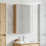 Bathroom Mirror Cabinet Artisan Oak 33 x 11.5 x 50 cm 889222