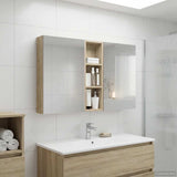 Bathroom Cabinet Set 3 pcs 100 x 10.5 x 60.5 cm Engineered wood 3403698