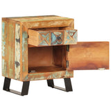 Bedside Cabinet 40x30x50 cm Solid Reclaimed Wood 320377