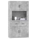 Highboard Concrete Grey Engineered Wood 3185371