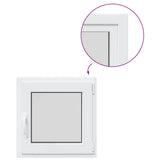 Basement Window "RISOR" 50x50 cm Tilt&Turn DIN Right White 4108339