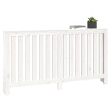 Radiator Cover White 153x19x84 cm Solid Wood Pine 822577