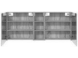 Bathroom Cabinet Set 3 pcs 120 x 14.5 x 70 cm Engineered wood 3403749