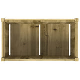 Garden Planters 2 pcs Impregnated Wood Pine 837468