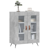 Sideboard Concrete Grey 69.5x34x90 cm Engineered Wood 827760