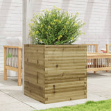 ZNTS Garden Planter 60x60x68.5 cm Impregnated Wood Pine 3282473