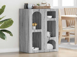 Sideboard Grey Sonoma 59 x 35 x 100.5 cm Engineered Wood 891340