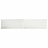 Retaining Wall 6 pcs 100 x 12 x 30 cm Steel White 3449115