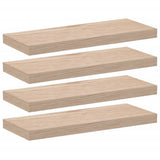 Floating Shelves 4 pcs 60x23.5x4 cm Engineered Wood 4010690