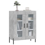 Sideboard Concrete Grey 69.5x34x90 cm Engineered Wood 827800