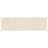 Window Sills 2 pcs White 140 x 40 x 2 cm Solid Oak Wood 42049926