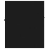 Sink Cabinet Black 90x38.5x46 cm Engineered Wood 804666